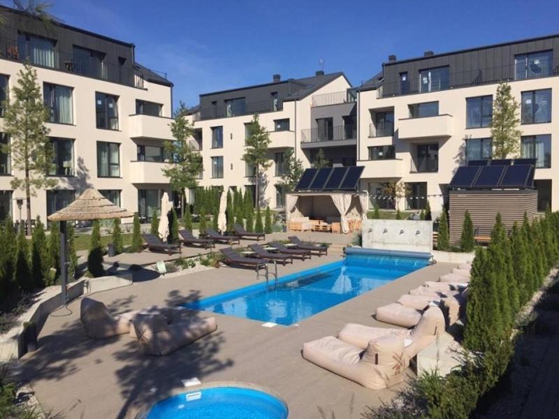 Super Mini Loft With Outdoor Pool. Apartment Palanga Exterior foto